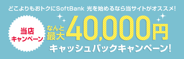 最大50,000円キャッシュバックキャンペーン!