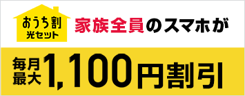 おうち割 光セット