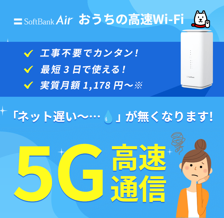 SoftBank Air(ソフトバンクエアー)
